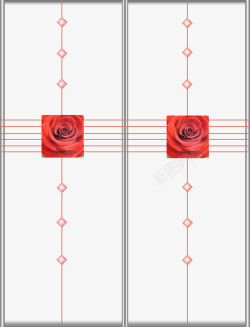 鲜花移门移门高清图片