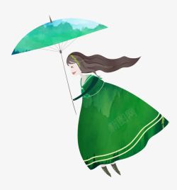 打伞的女号打伞的女人高清图片