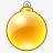 圣诞球1黄色图标png_新图网 https://ixintu.com ball christmas sport xmas yellow 体育运动 圣诞节 球 黄色的