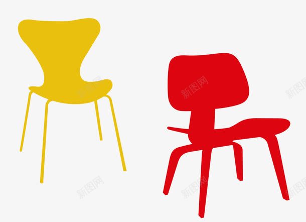 彩色板凳png免抠素材_新图网 https://ixintu.com 家具 家具图 彩色 板凳