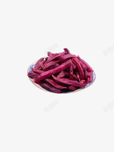 紫薯干png免抠素材_新图网 https://ixintu.com 休闲零食 果干 紫色 美食 食物