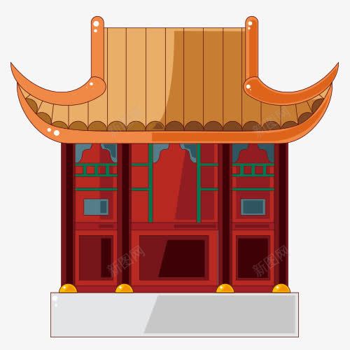 中国风建筑古风建筑png免抠素材_新图网 https://ixintu.com 中国风 古风 建筑