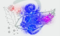 魔幻花纹炫彩花纹高清图片