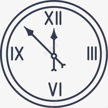 时钟Wintericons图标图标