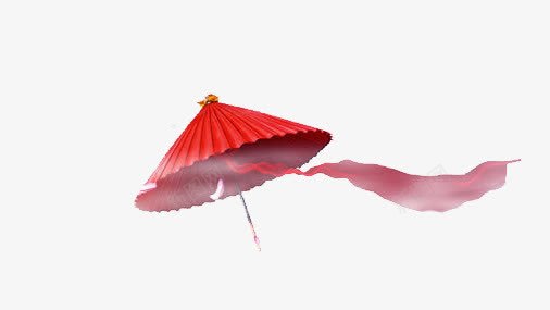 红色油纸伞png免抠素材_新图网 https://ixintu.com 中国风 喜庆 红色油纸伞 纸伞 飘带