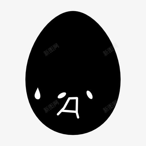 影子蛋EggEmoticonsicons图标png_新图网 https://ixintu.com egg shadow 影子 蛋