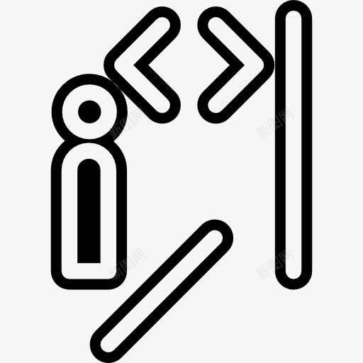 自动扶梯的标志在博物馆图标png_新图网 https://ixintu.com escaltor 左和右 手扶梯 标志 箭头 自动扶梯的标志