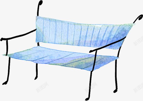 创意水彩合成蓝色复古椅子png免抠素材_新图网 https://ixintu.com 创意 合成 复古 椅子 水彩 蓝色