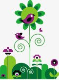 摄影卡通手绘绿色植物png免抠素材_新图网 https://ixintu.com 卡通 摄影 绿色植物