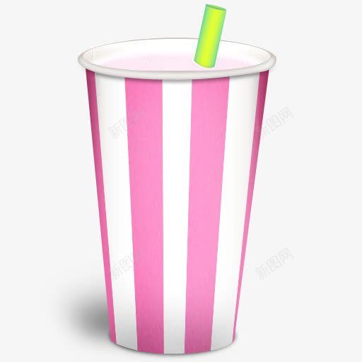 milkshake图标png_新图网 https://ixintu.com 奶昔 饮料