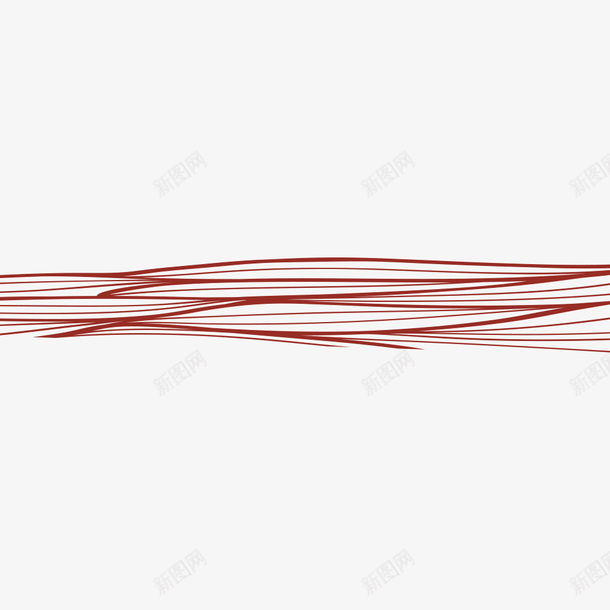 红色的丝线psd免抠素材_新图网 https://ixintu.com 交织 素材 红色 线