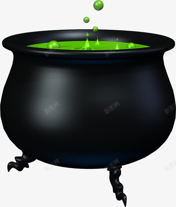 黑色大缸绿色水渍png免抠素材_新图网 https://ixintu.com 大缸 水渍 绿色水渍 黑色大缸
