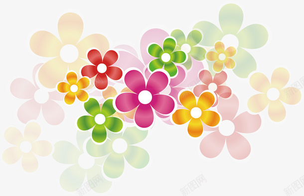 花背景矢量图ai免抠素材_新图网 https://ixintu.com 矢量背景 背景元素 矢量图
