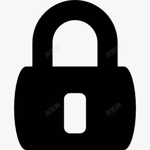 封锁挂锁图标png_新图网 https://ixintu.com 安全 锁 锁块