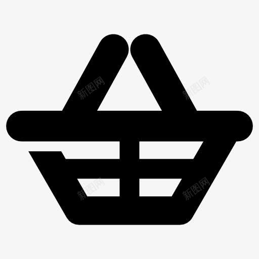 购物篮标示图标png_新图网 https://ixintu.com 购物篮