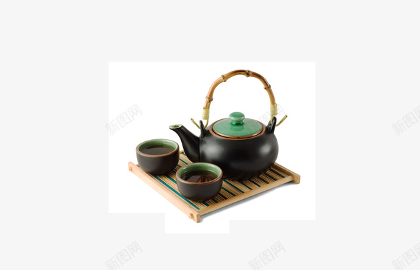 茶壶茶具psd免抠素材_新图网 https://ixintu.com 茶壶茶具