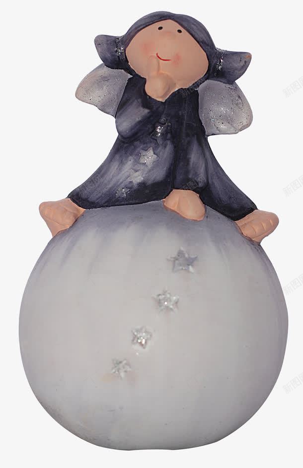 小球黑色人物雕塑png免抠素材_新图网 https://ixintu.com 人物雕塑 小球 雕塑小球 黑色人物