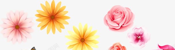 粉色浓情节日花朵png免抠素材_新图网 https://ixintu.com 情节 粉色 花朵