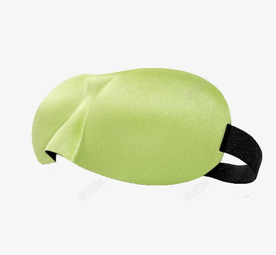 果绿色眼罩png免抠素材_新图网 https://ixintu.com 产品实物 果绿 百货 眼罩