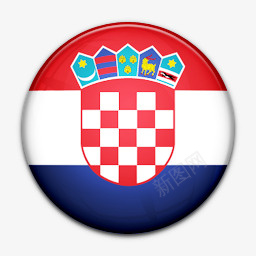 国旗的克罗地亚worldflagicons图标图标