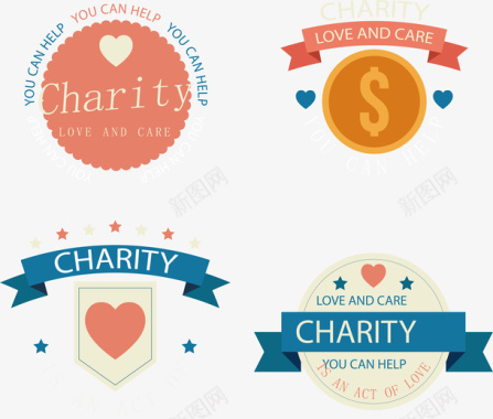 慈善logo矢量图图标图标