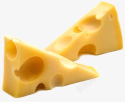简单奶酪两块好吃的奶酪高清图片