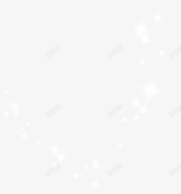 白色漂浮雪花装饰png免抠素材_新图网 https://ixintu.com 漂浮 白色 装饰 雪花
