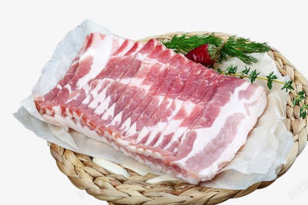 鲜肉片png免抠素材_新图网 https://ixintu.com 冷鲜肉 猪肉片 食品餐饮