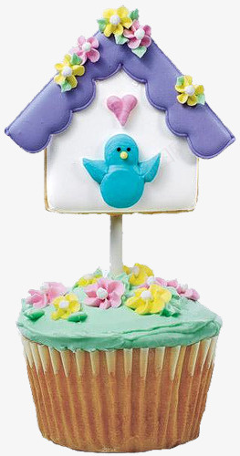 杯形蛋糕png免抠素材_新图网 https://ixintu.com 卡通蛋糕 奶油蛋糕 蛋糕 鲜花蛋糕