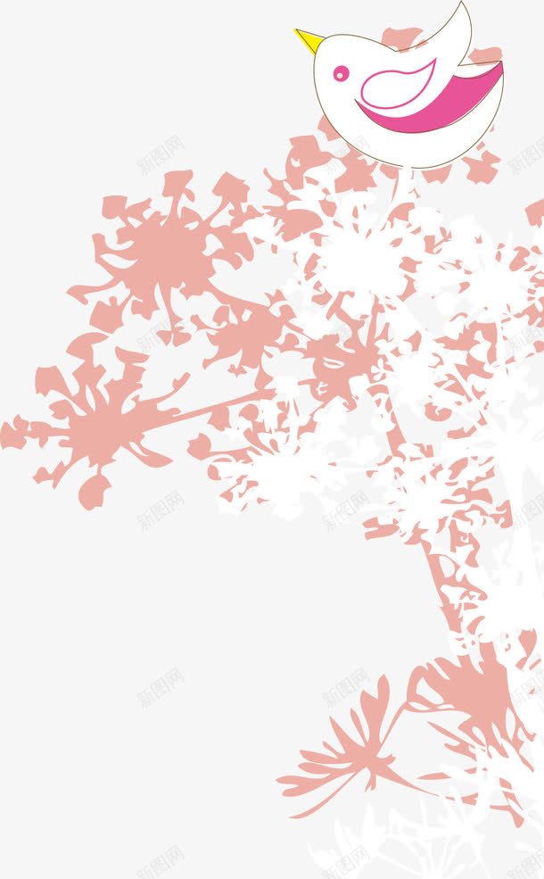 卡通手绘树枝小鸟png免抠素材_新图网 https://ixintu.com 卡通 小鸟 手绘 树枝