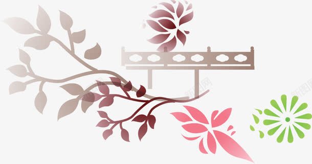 手绘彩色花朵植物纹理png免抠素材_新图网 https://ixintu.com 彩色 植物 纹理 花朵