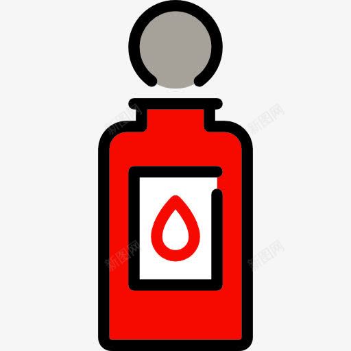 血图标png_新图网 https://ixintu.com 万圣节 医疗 检测血液样本 血 试管
