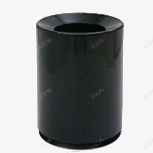 黑色垃圾桶png免抠素材_新图网 https://ixintu.com 产品实物 垃圾桶 黑色