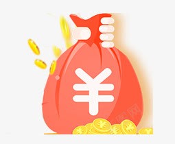 金带png免抠素材_新图网 https://ixintu.com 卡通 金币 金袋子