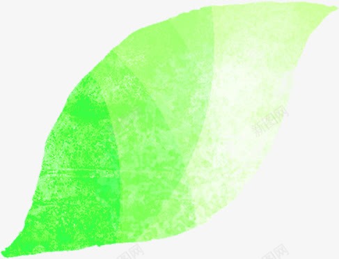 手绘绿色水彩树叶复古装饰png免抠素材_新图网 https://ixintu.com 复古 树叶 水彩 绿色 装饰