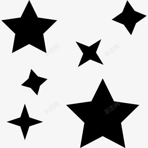 SprinkleStars图标png_新图网 https://ixintu.com 主演的形状 银河星 魔术 魔术师