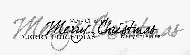 MerryChristmaspng免抠素材_新图网 https://ixintu.com 圣诞节 艺术字 英文 连体字