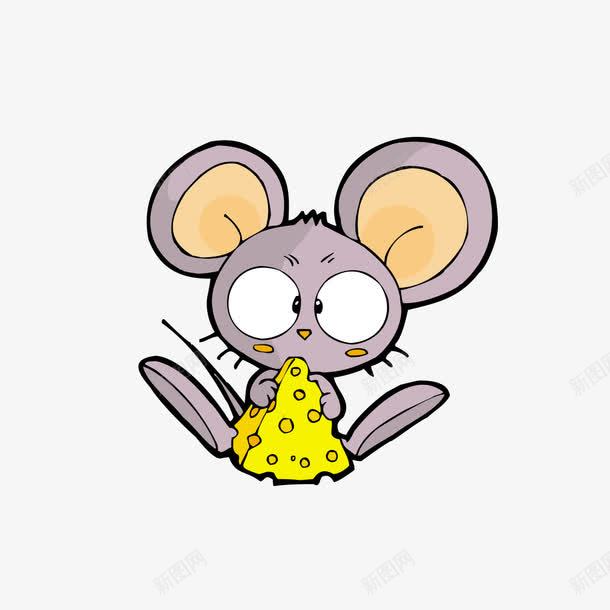 吃蛋糕的老鼠png免抠素材_新图网 https://ixintu.com 动物 坐着抬起一只爪子的 老鼠 老鼠抬脚 蛋糕 鼠