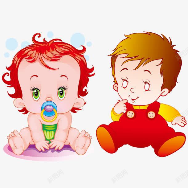 可爱婴儿png免抠素材_新图网 https://ixintu.com 人物 儿童 卡通 可爱 女婴 奶嘴 婴儿
