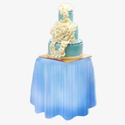 浅蓝色婚礼婚礼装饰高清图片