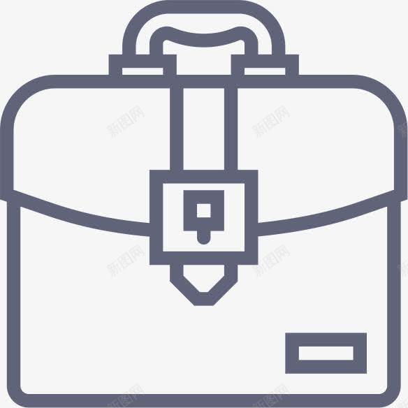 业务公文包OutlineSmashicons图标png_新图网 https://ixintu.com Briefcase Business 业务 公文包