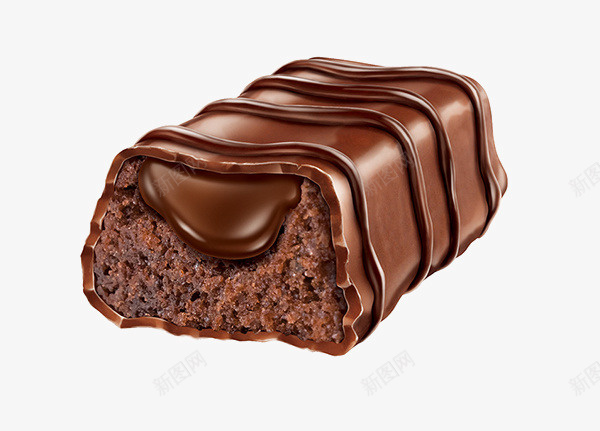 手绘巧克力饼干png免抠素材_新图网 https://ixintu.com 巧克力 手绘食物 甜食 饼干