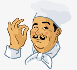 黑鼻子一位厨师高清图片