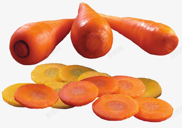 清脆的胡萝卜png免抠素材_新图网 https://ixintu.com 健康食品 清脆风格 胡萝卜素材 蔬菜素材