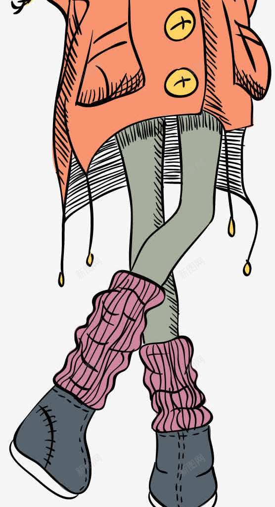 女性插画人物png免抠素材_新图网 https://ixintu.com 女性矢量 时尚女性 服装 矢量人物 青年女性素材