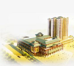 住在城市建筑住宅高清图片