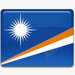 马绍尔群岛国旗图标png_新图网 https://ixintu.com flag islands marshall 国旗 小岛屿 岛屿 马歇尔