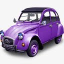 紫色汽车素材