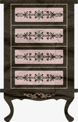 古典木柜素材