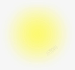 黄色朦胧墨迹日光素材